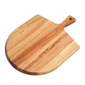 Large Rectangle Eco-Friendly Wooden Charcuterie Cheese Board with Handle Serving Cutting Pizza Peel Paddle Style for Kitchen