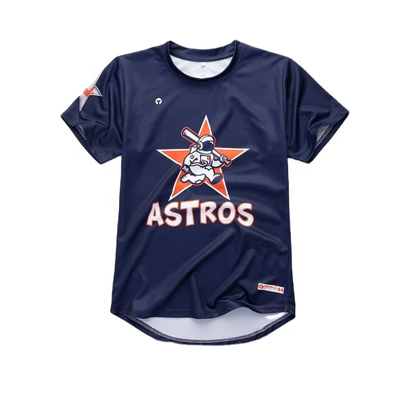 2025 New Style Baseball Jersey Full Sublimation Crew Neck Short Sleeve Breathable and Plus Size Printed Uniform
