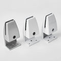 Modern L Shape Aluminum Alloy Office Desk Privacy Panel Screen Clamps Divider Partition Brackets Holders Durable Adjustable
