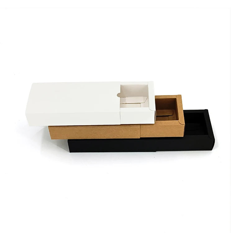 2025 Hot Custom Small Paper Cardboard Ring Drawer Packaging Box for Jewelry Packaging