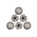 For High Grade SH90 Replacement Heads for Norelco for 9000/8000 Shavers 6pcs 2 Brushes Compatible S9000/Prestige
