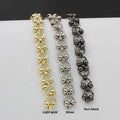 Nolvo World 3 Colors 50cm Length Customizable Good Quality Metal Chains for Bags Handbag Chain Handle