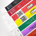 One Time Use Event Paper Id Wristband