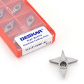 For DESKAR VCGT110302-AL K10 CNC Turning Tool Customizable Aluminum Copper Carbide Inserts Lathe Tools with CVD Coating OEM