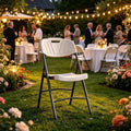 Modern Heavy-Duty HDPE Plastic Folding Chairs Good Design for Outdoor Party Wedding Banquet Events Dining and Hotel Use