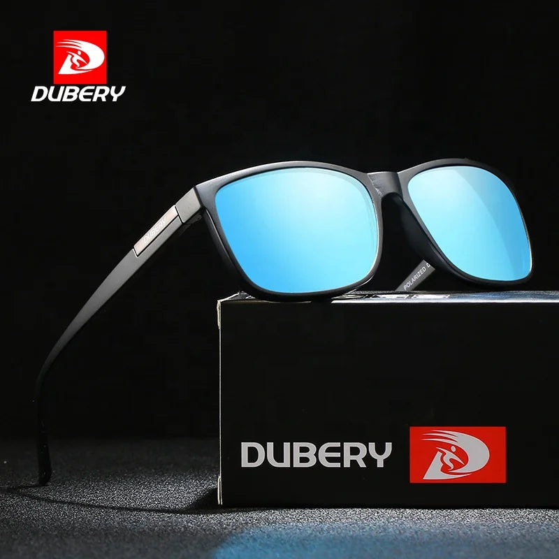 DUBERY 2026 Men's Polarized Sunglasses UV400 Protection with PC Frame and Tac Lenses for Outdoor Use