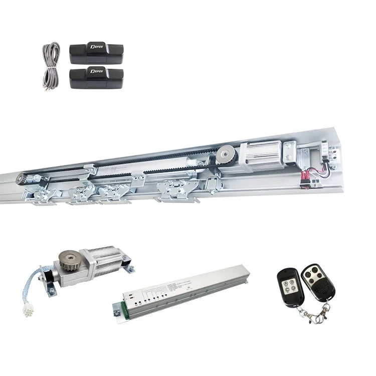Frameless Automatic Glass Sensor Sliding Door System Automatic Sensor Doors With Sensor 125B