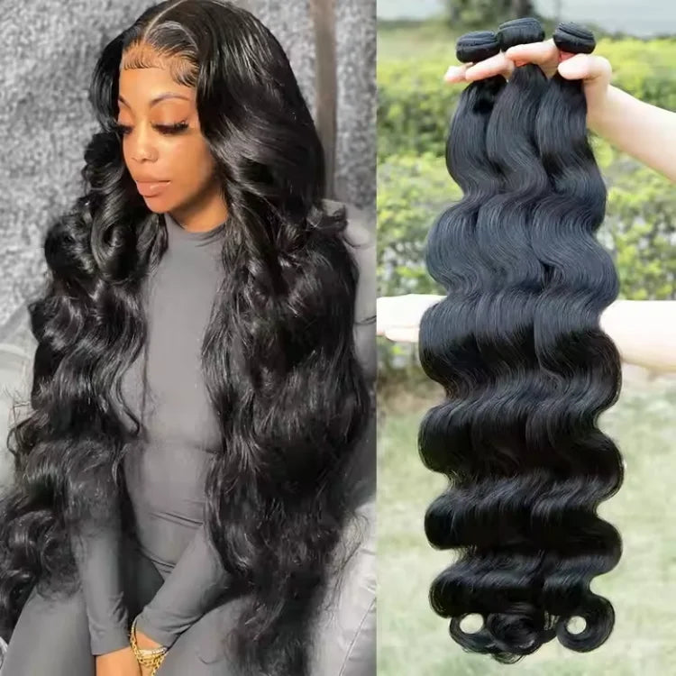 Body Wave Bundles Human Hair Brazilian Hair Water Wavy Human Hair 3 4 Bundles for Women Wholesale