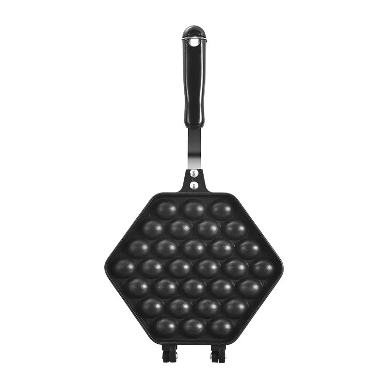 Commercial Grade Rectangle Egg Waffle Pan and Cookie Baking Mold Household Non-Stick Street Stall Cake Maker Cake Tools