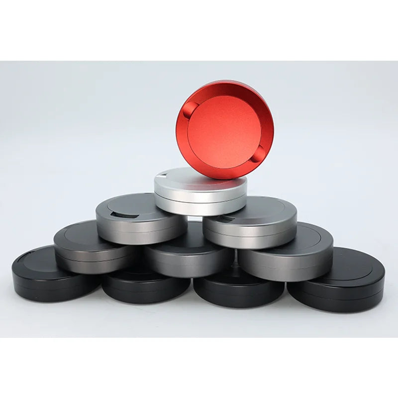 Aluminum Snus Can Mental Nicotin Pouches Snus Making Machine with Catch Lid Customized Log 2/3 Layers Snus Tins