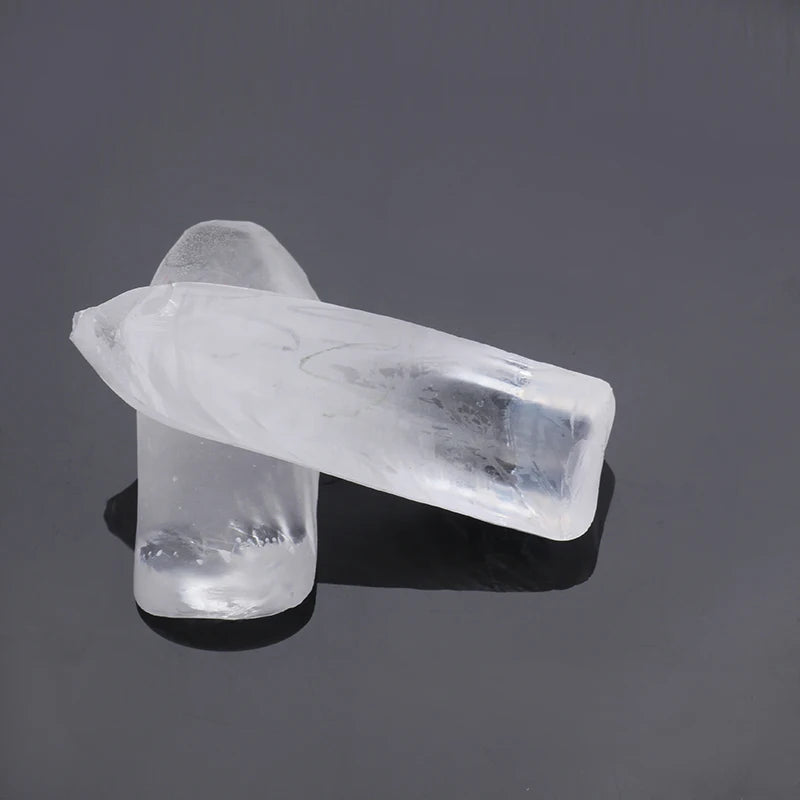 Starsgem Synthetic White Sapphire Jewelry Make Lab Created White Sapphire Stone 12# Rough White Sapphire