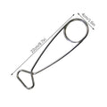 OEM Custom Stainless Steel Wire Forming Bend Fish Mouth Spreader Water Bottle Hanger Spring