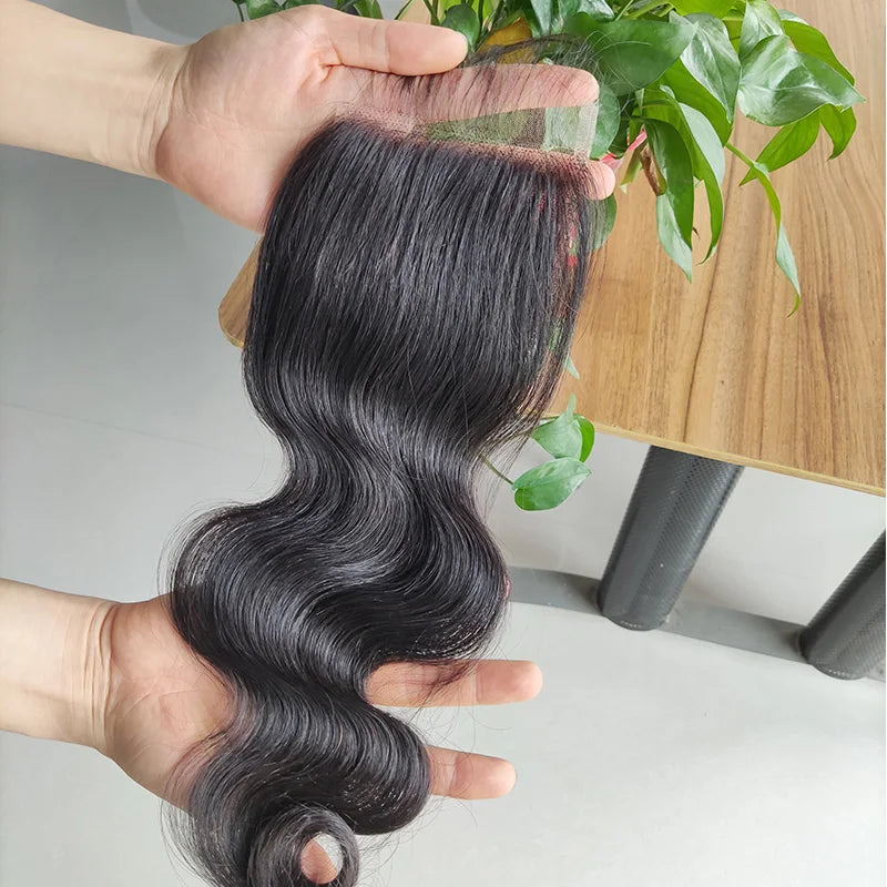 Cheap hd swiss Lace 5x5 Closure 6x6 7x7hd Brazilian Hair Closurebrazilian Human Hair Weave Bundles with 5x5 Closure