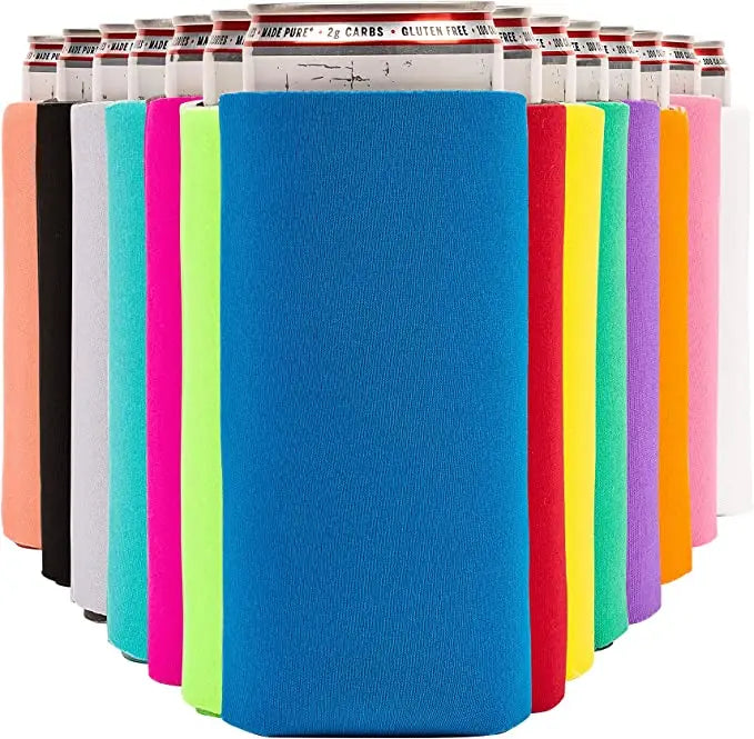Wholesale Diving Material Fine Long Canned Beverage Set Slim Type Can Beer Thermos Cup Set