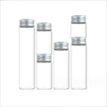 30-Screw Silver Aluminum Cap Pull Tube Fragrant Dendrobium Officinale Lotus Flask for Mascara Pill Packaging