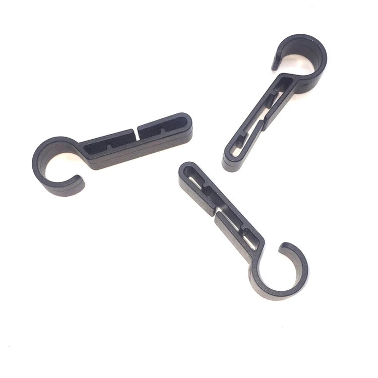 Portable Headlamp Helmet Brim Mounting Clips Outdoor Camping Safety Headlight Mount LED Light Hooks Lighting Accessories