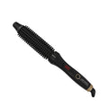 Salon Hair Care Fast Smooth Ceramic Electric Hair Straightener Brush 3 Temperature Settings Negative Ions Plastic Handle