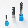 DL 1/2\" Single End 4-Flute Mill Bits Hot Hardness Oxidation Resistance Altin Coating Square End Carbide Cutter OEM ODM Support