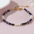 Go2boho Valentine's Day Anniversary Gifts 2025 Delicate Pear Healing Gemstone Bracelets for Women Design Jewelry