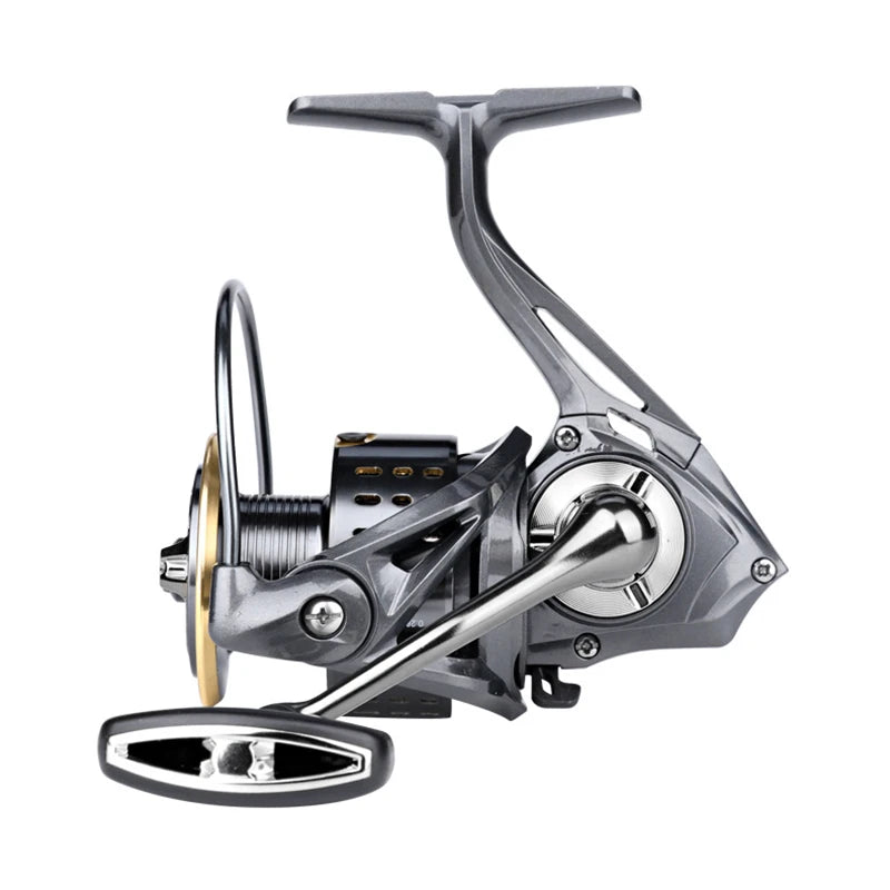 WEIHE DA2000-7000 Series Spinning Fishing Wheel Metal Spool Reel for Fishing Activity