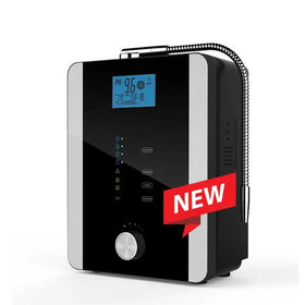 OEM ODM AL808D Japan Commercial Kangen Water Machine Heating Funtion 9 Platinum Titanium Plates Alkaline Water Ionizer