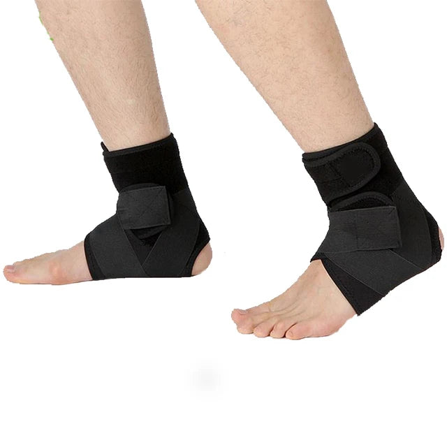 Adjustable Compression Breathable Neoprene Ankle Support Brace for Women Men