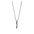 DAIHE2024 New Men's Spiral Long Necklace Hip Hop Men's Pendant Jewelry