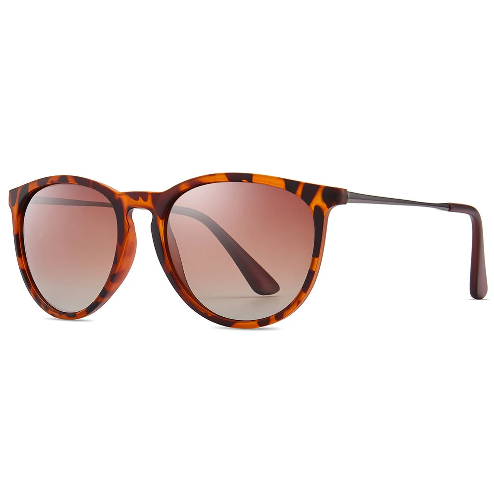 Superhot Eyewear 11661 Classic Retro Oversized Round Polarized Women Sunglasses
