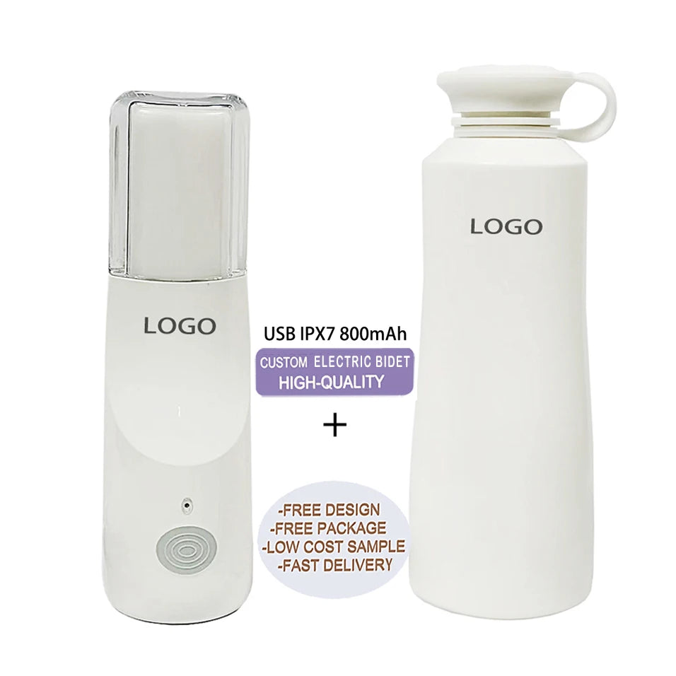 2025 IPX7 USB Charging Portable Travel Bidet Electric Bidet Sprayer with USB Rechargeable Water Bidet Toilet Electric
