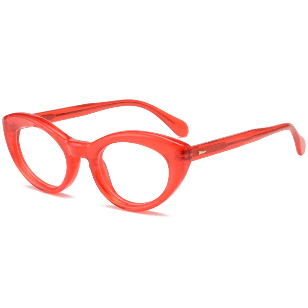FEROCE Highes Quality Ladies Cat Eye Acetate Optical Frames Wholesale Eyeglasses Eyewear Frame Optical