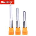 DouRuy High Quality Two Straight Flutes Router Bit Cnc End Mill Mdf