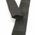 Stock Lot 20mm 25mm 32mm 38mm 50mm Black Nylon Tubular Webbing 2"  1"