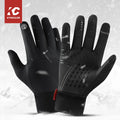 Kyncilor Motorcycle Bike Riding Gloves Winter Silicone Cycling Gloves with Touch Screen for Men and Women