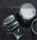 White Fairy Ice Pearl Chrome Pigment Shell Nails Dust Mirror Aurora Nail Art Powder