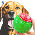 Wholesale 9cm/6.5cm Indestructible Dog Chew Ball Colorful TPR Rubber Squeaky Dog Tennis Ball for Training