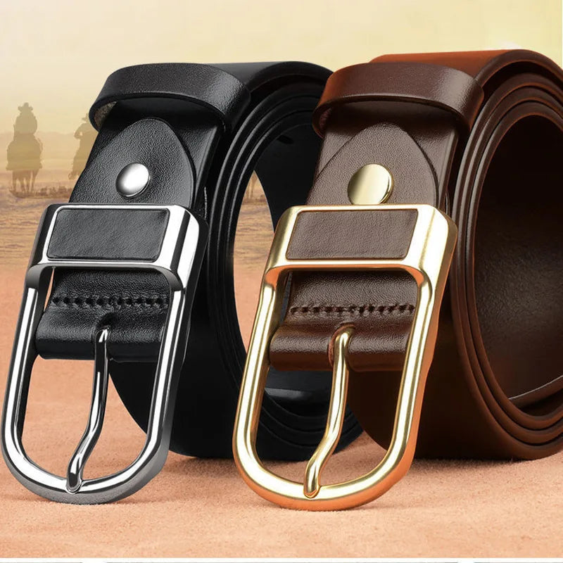 Made With Premium Quality Classic and Fashion Design for Work Business and Casual Men Genuine Leather Dress Belts