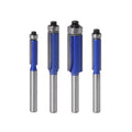 6mm 12mm 1/4 1/2 Shank Carbide Blades Woodworking Flush Trim Router Bits Wood Milling Cutter Engraving Carving Tools MegaBDM