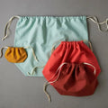 New Arrival Canvas Pouch Fabric Custom Logo Cotton Shoe Small Drawstring Bags