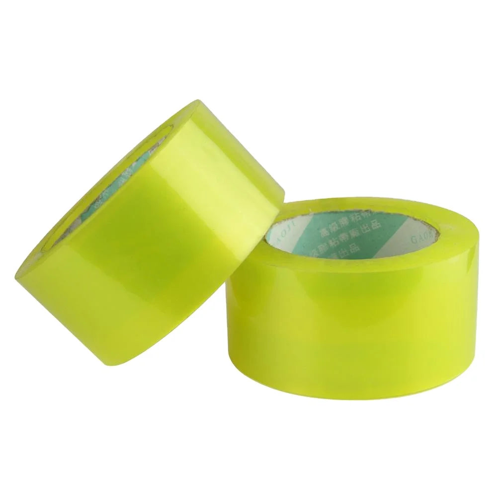 Taiyang Custom Jumbo Roll Adhesive Packing Tape 5cm Width Bopp Bag Sealing With Logo Acrylic Hot Melt Single Side Carton Sealing