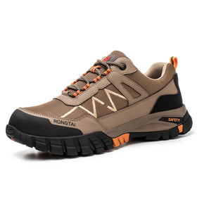 New Design Breathable Anti-fur Mesh Fashionable Safety Shoe for Men Work