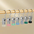 Trouser Clip Household Seamless Stainless Steel Multifunctional Clip Hanger for Pants Skirt Hangers Metal Hook Hanger