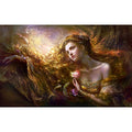Large Size DIY Diamond Art Golden Hair Beauty Diamond Painting for Home Decoration Custom Diamond Painting