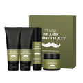 OEM Custom Beard Shampoo Conditioner Kit for Aftershave Men Grooming Care Beard Oil for Men's Beard Balm Grooming Care Box Set