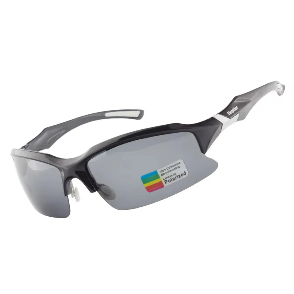 Half Rim  Adult Polarized UV400 Baseball MTB Cycling Glasses Sports Eyewear Biker Sunglasses