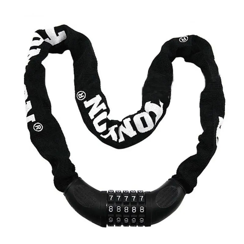 Superbsail 5-Digit Combination Password Cable Lock Secure Anti-Theft Accessory for Bicycle and Scooter
