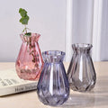 Traditional Hand-Blown Glass Vase for Wedding Tabletop Flower Decoration