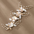 Hot Fashion Alloy Leaf Exaggerated Design Hair Comb Victoria Bridal Accessories Cheveux Marriage Hair Combs