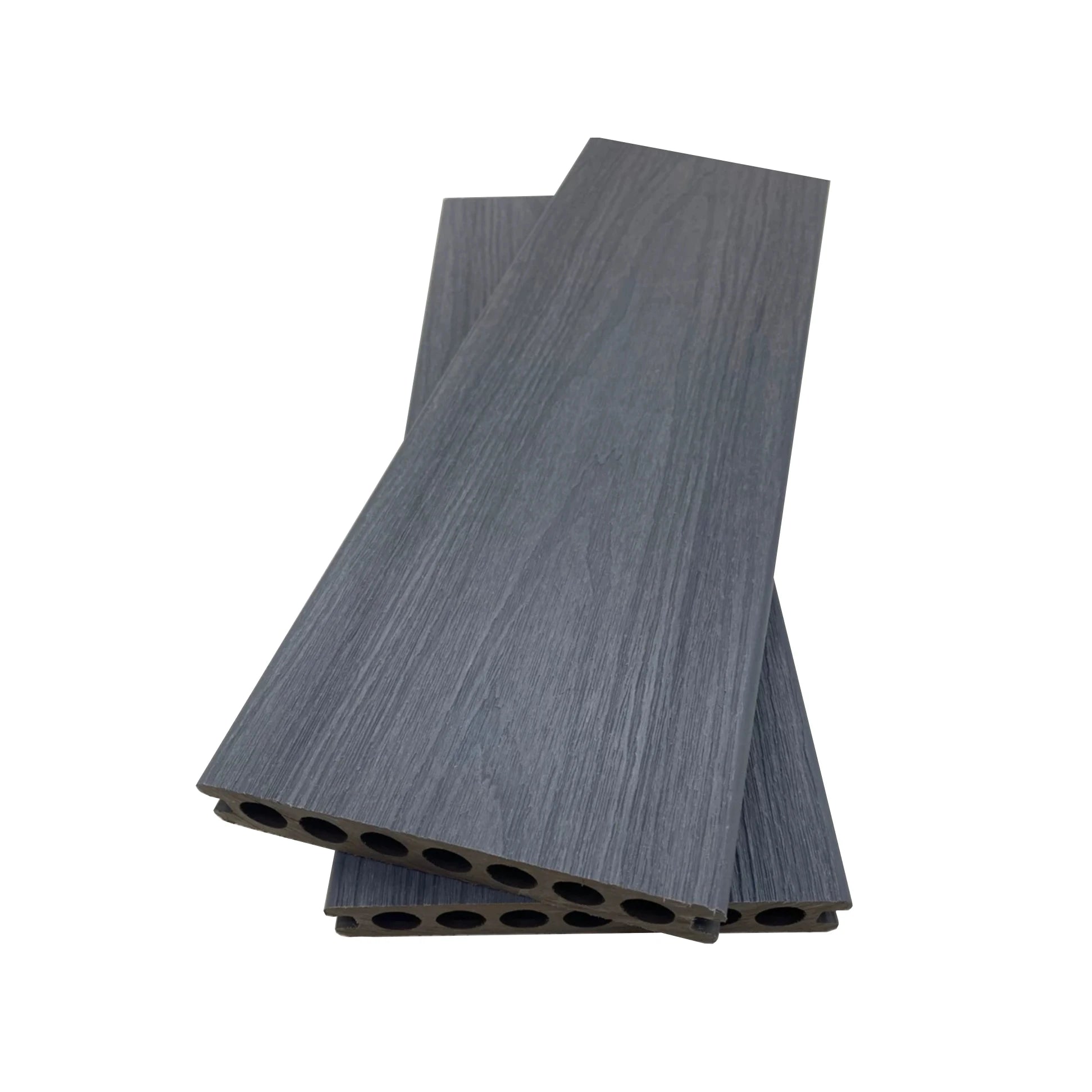 Modern Style High Quality WPC Decking Tiles Waterproof Outdoor Composite Floor with Wood Grain Finish Anti-Slip Square Design