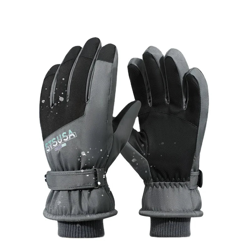 High Quality Cycling Motorcycle Touch Screen Waterproof Man Cold Weather Thermal Ski Winter Gloves