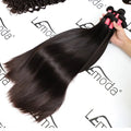 Raw Virgin Brazilian Weave Remy Hair Bundles 10-30 Inch Straight Human Hair Bundles Wholesale Unprocessed Human Hair Bundles